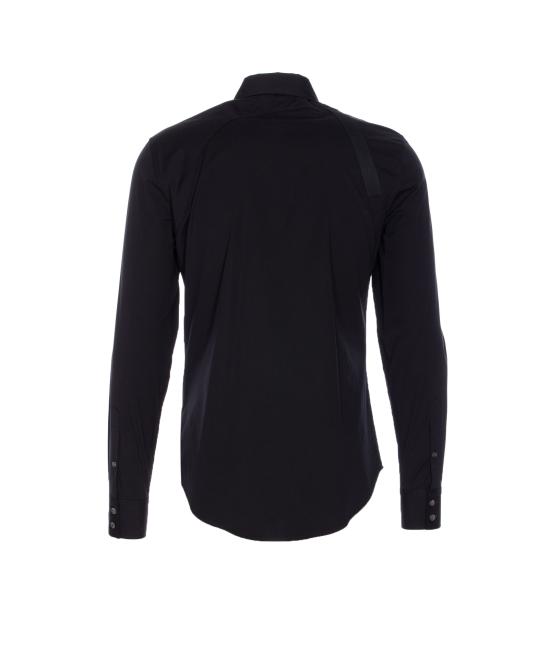 25FW 알렉산더 맥퀸 데님 셔츠 828170 QNAAB1000 Black - ALEXANDER MCQUEEN