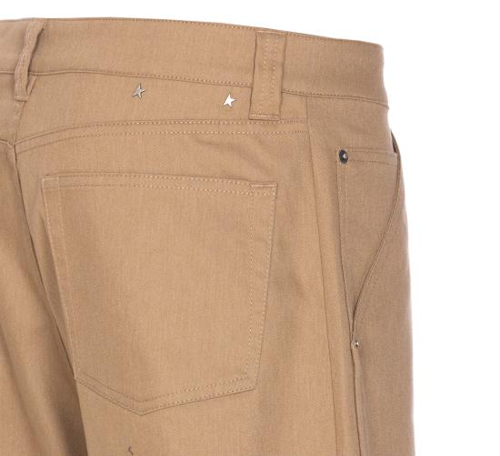 25FW 골든구스 스트레이트 팬츠 GMP01868 P00155815369 Beige - GOLDEN GOOSE