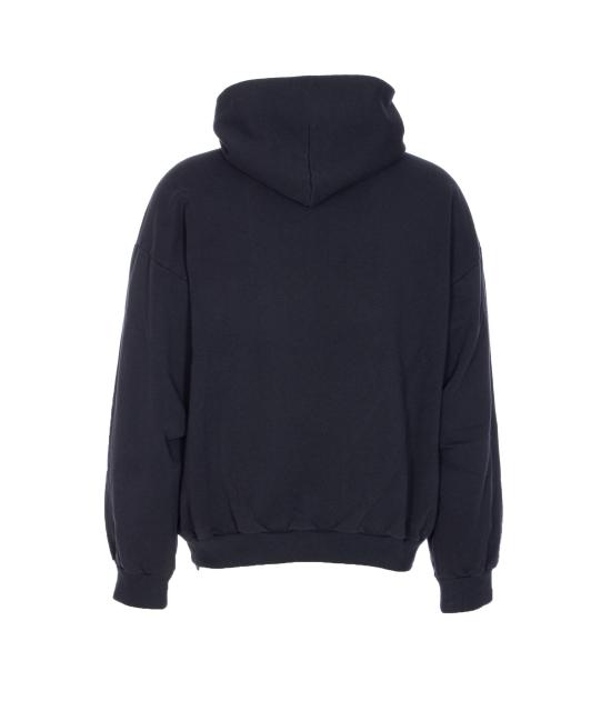 25FW 발렌시아가 미디엄 핏 후드 티셔츠 767877 TSVO31083 Black - BALENCIAGA