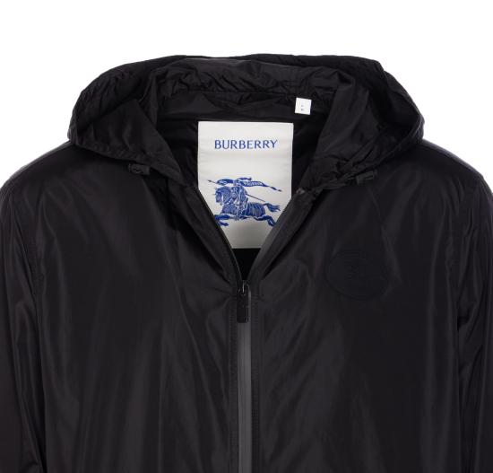 25FW 버버리 나이트 스탬프 나일론 자켓 8110236 A1189 Black - BURBERRY
