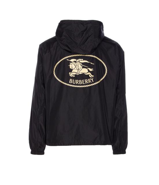 25FW 버버리 나이트 스탬프 나일론 자켓 8110236 A1189 Black - BURBERRY