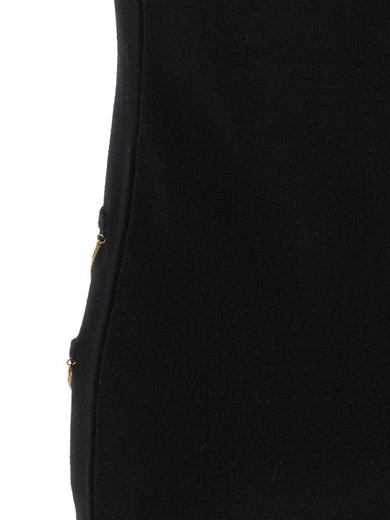 25FW 모스키노 숏 원피스 A048055000555 Black - MOSCHINO