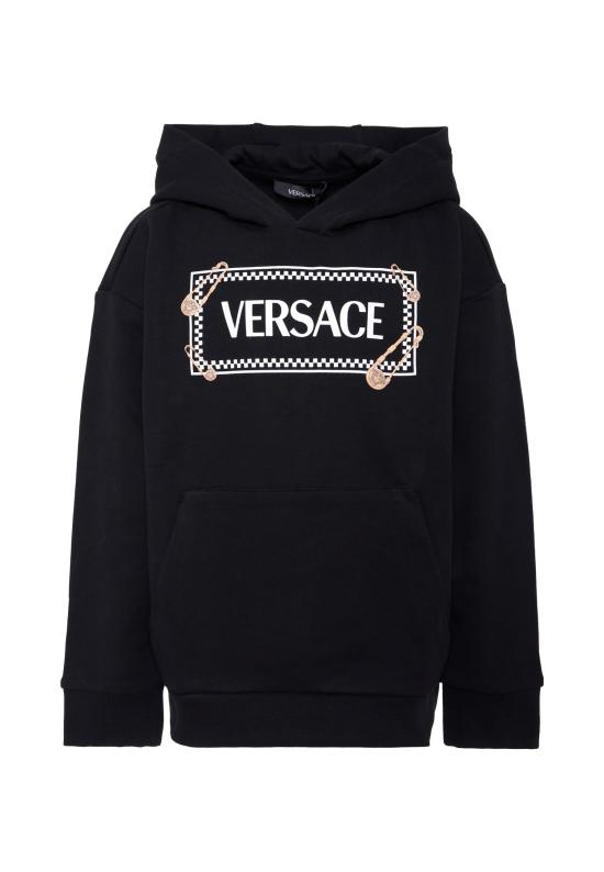 25FW [키즈] 베르사체 니트/스웻셔츠 1018331 1A14909 2BV60 BLACK