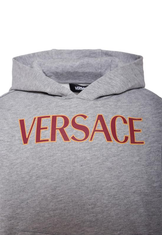 25FW [키즈] 베르사체 풀오버 1020644 1A14889 6E780 GREY - VERSACE