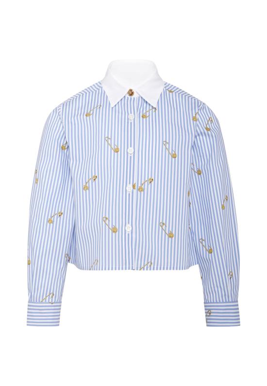 25FW [키즈] 베르사체 셔츠 1020490 1A14823 2VK80 LIGHT BLUE