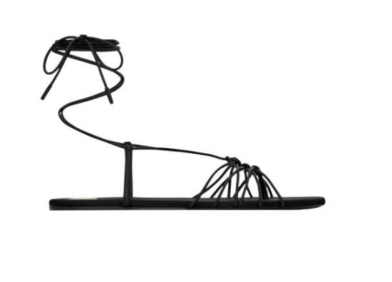 25SS 생로랑 샌들 820656AAEOF1000 BLACK