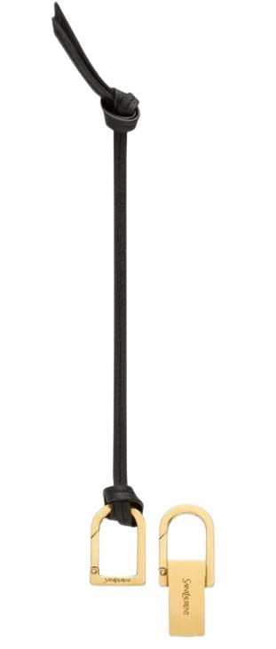 25SS 생로랑 키링 819277AAEIJ8029 BLACK - SAINT LAURENT