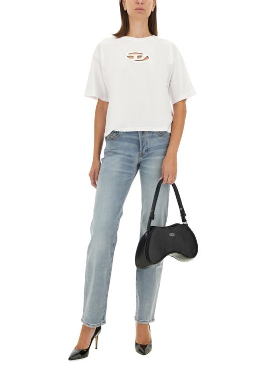 25FW 디젤 반팔 티셔츠 A150960NIAX100 WHITE - DIESEL