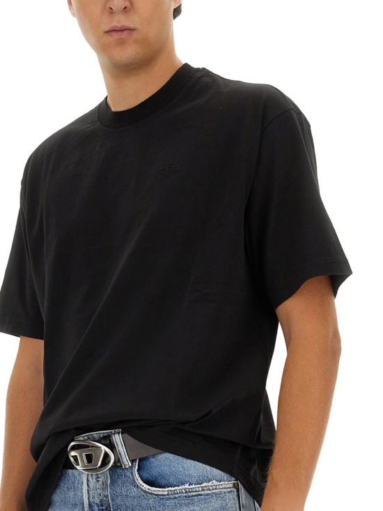 25FW 디젤 반팔 티셔츠 A113020HGAM9XX WHITE - DIESEL