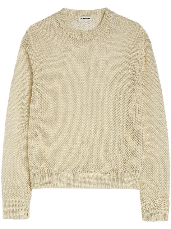 25SS 질샌더 스웨터 J02GP0209J16135105 YELLOW