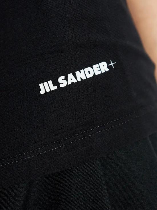  질샌더 반팔 티셔츠 J40GC0146J45031001 BLACK - JIL SANDER