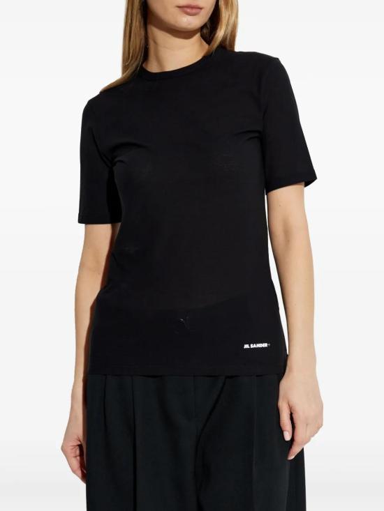  질샌더 반팔 티셔츠 J40GC0146J45031001 BLACK - JIL SANDER
