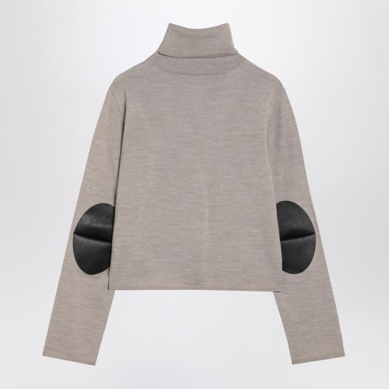 25FW MM6 메종마르지엘라 터틀넥 S52HA0296M13133 Beige - MM6 MAISON MARGIELA