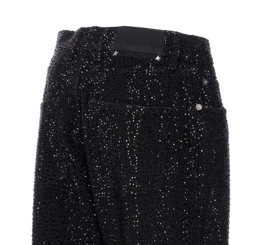 25FW 골든구스 데님 팬츠 GWP00844 P00147590100 Black - GOLDEN GOOSE