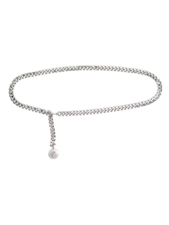 25FW 스텔라 맥카트니 레귤러 벨트 7V0099WP0431 8101 SILVER