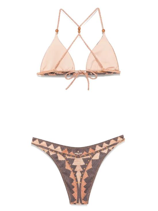 25SS 핀업스타 비키니 수영복 PF070S 009 MARRONE - PIN UP STARS