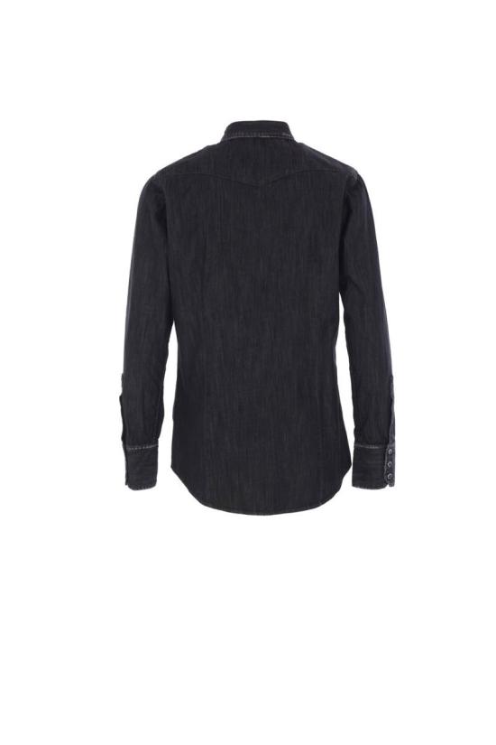 25FW 디스퀘어드2 데님 셔츠 S74DM0936S30826900 Black - DSQUARED2