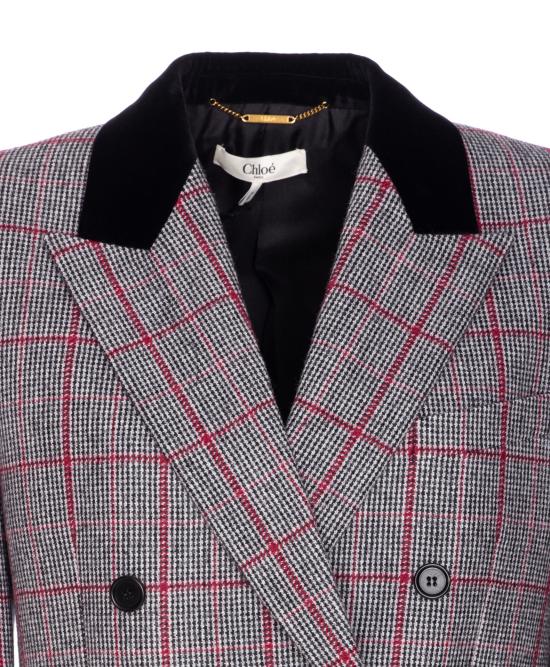 25FW 끌로에 수트 자켓 25AVE64097 905 Grey - CHLOE