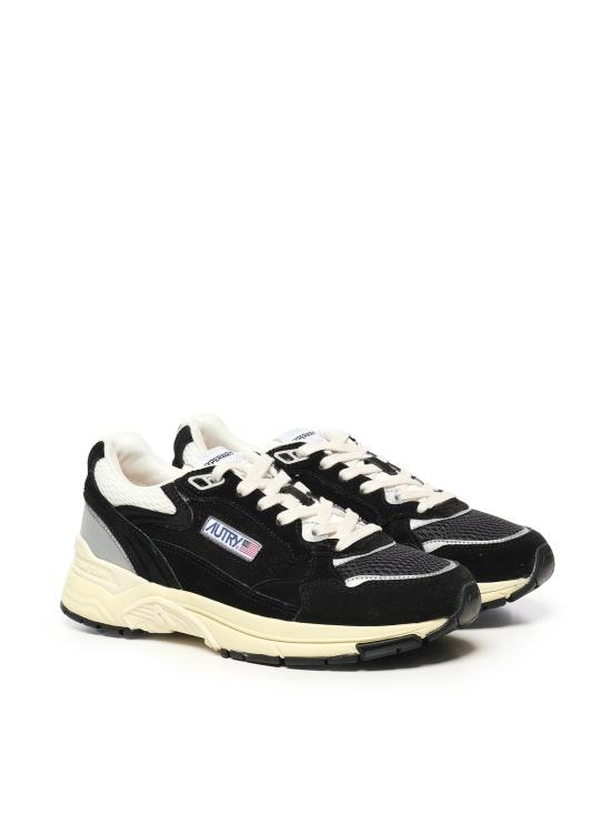 25FW 오트리 하이퍼웨이 스니커즈 HYLM UM07 Black grey Off white - AUTRY