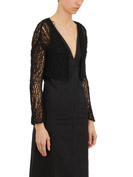 26SS 토탈리 오뜨 스웨터 H024 Black - TOTALLY HAUTE