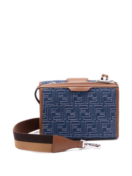 25FW 펜디 더블 바게트백 7VA649 AUGO F1SCG STONE DARK NUT - FENDI