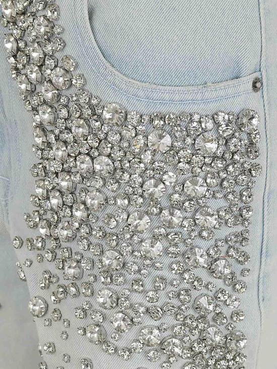  골든구스 스트레이트 팬츠 GWP00844P00062650100 Blue - GOLDEN GOOSE