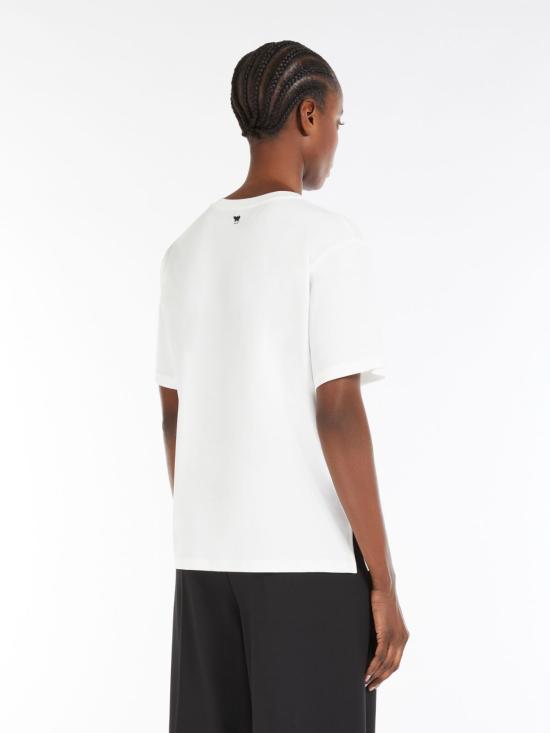 25SS 위켄드막스마라 반팔 티셔츠 2515971041 005 White - WEEKEND MAX MARA