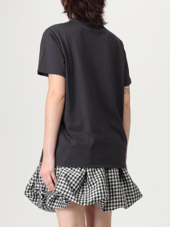 25FW 가니 바나나 그래픽 티셔츠 T4238 252 Grey - GANNI