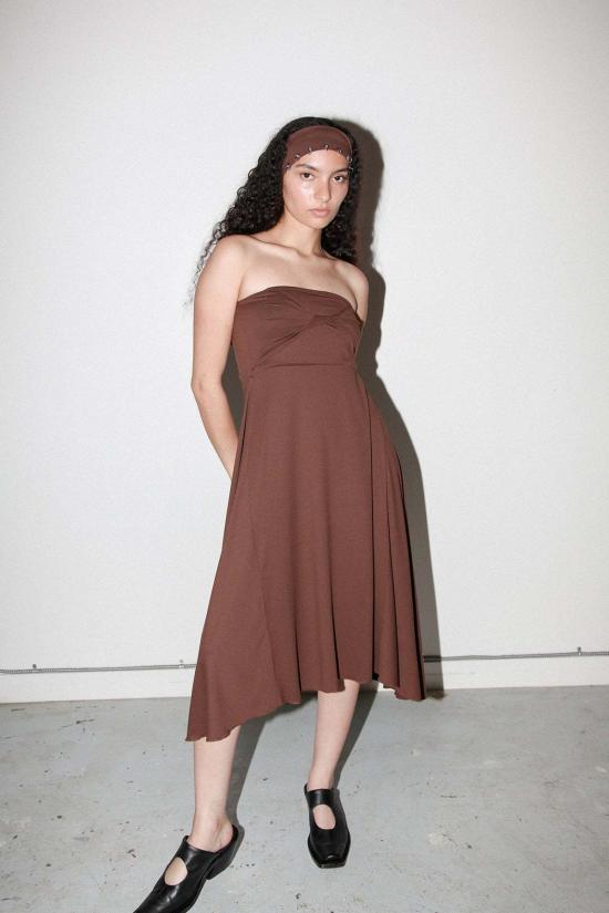  케이코 롱 원피스 KK Co 트위스트 스포츠 드레스 머드