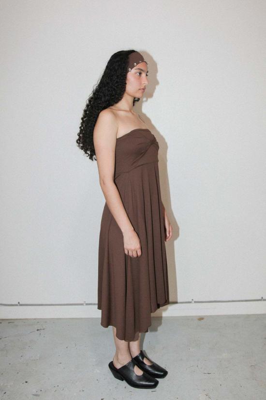  케이코 롱 원피스 KK Co 트위스트 스포츠 드레스 머드 - KKCO