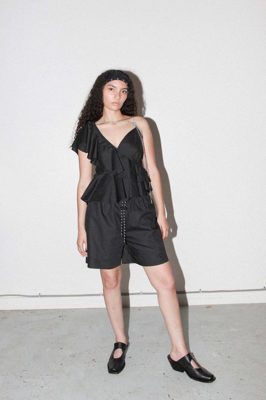  케이코 블라우스 KK Co 클라이머 탑 오닉스 - KKCO