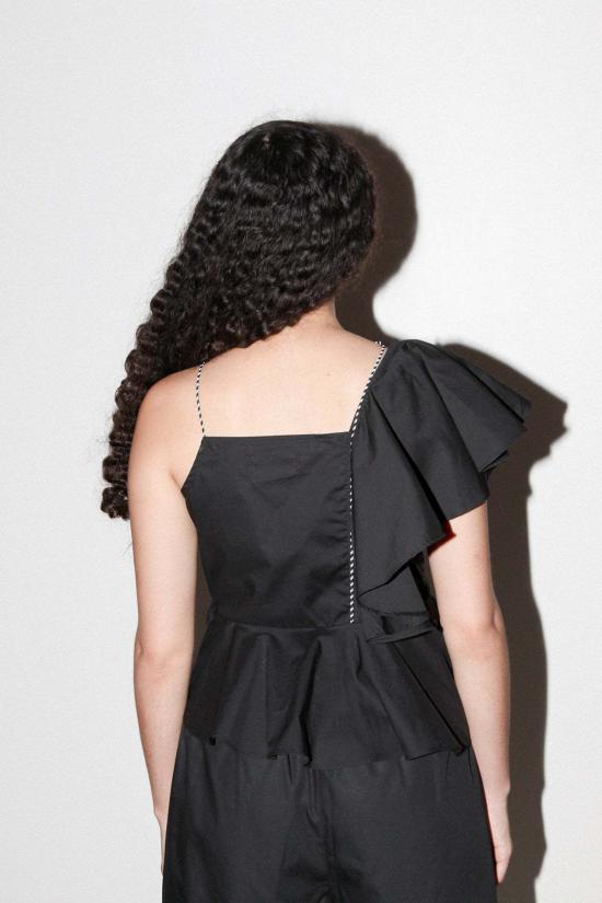  케이코 블라우스 KK Co 클라이머 탑 오닉스 - KKCO