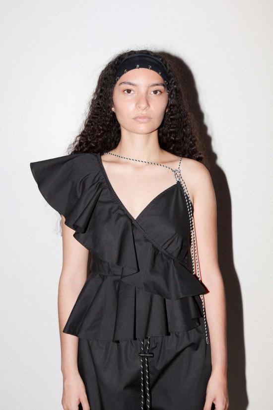  케이코 블라우스 KK Co 클라이머 탑 오닉스