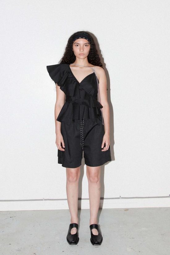  케이코 블라우스 KK Co 클라이머 탑 오닉스 - KKCO