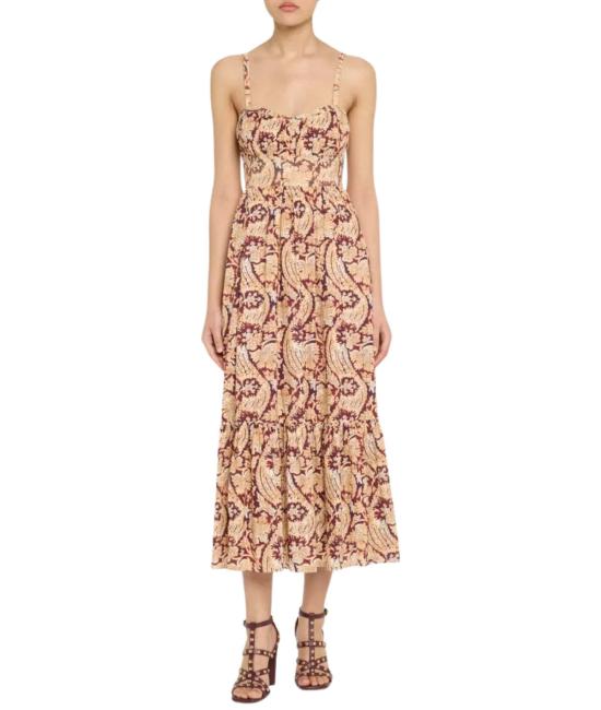  울라 존슨 롱 원피스 나딘 캐미 미디 드레스