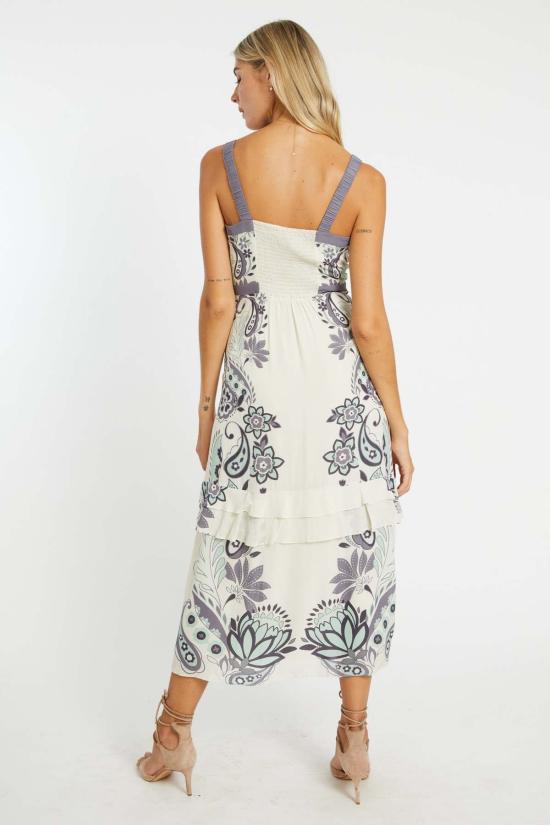  Caballero 롱 원피스 Sana Protea 페이즐리 드레스 - CABALLERO