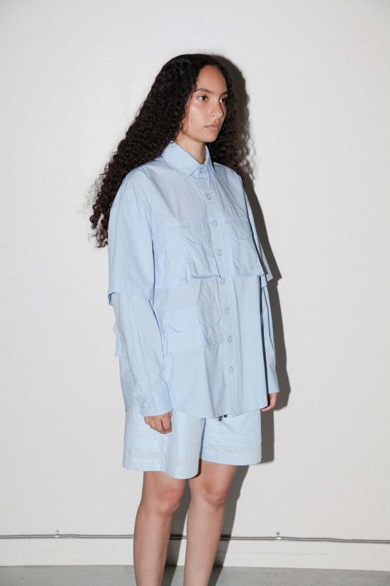  케이코 숏팬츠 KK Co 듀오 복서 반바지 스카이 - KKCO