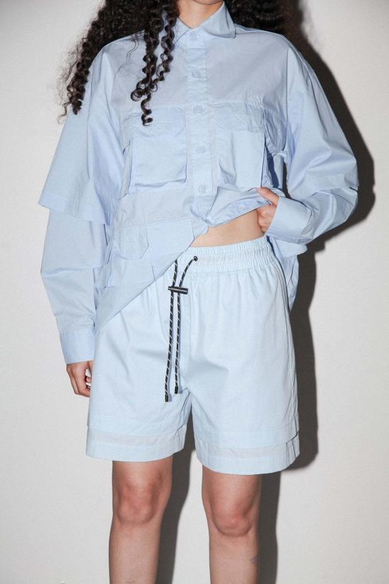  케이코 숏팬츠 KK Co 듀오 복서 반바지 스카이