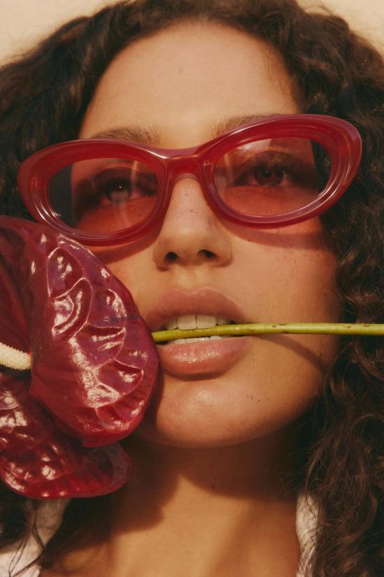  사이먼밀러 안경 사이먼 밀러 미라지 선글라스 밀키 레드