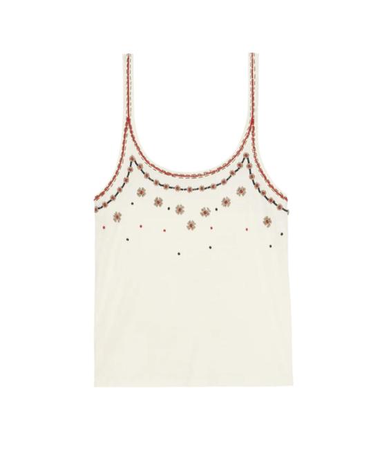  더 그레이트 민소매 티셔츠 그레이트 비즈 슬림 탱크 - THE GREAT