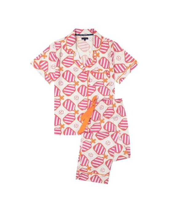  케이티 키메 언더웨어 케이티 카임 피클볼 파자마 세트 오렌지