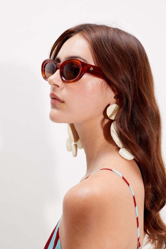  사이먼밀러 안경 사이먼 밀러 미라지 선글라스 하바나 - SIMONMILLER