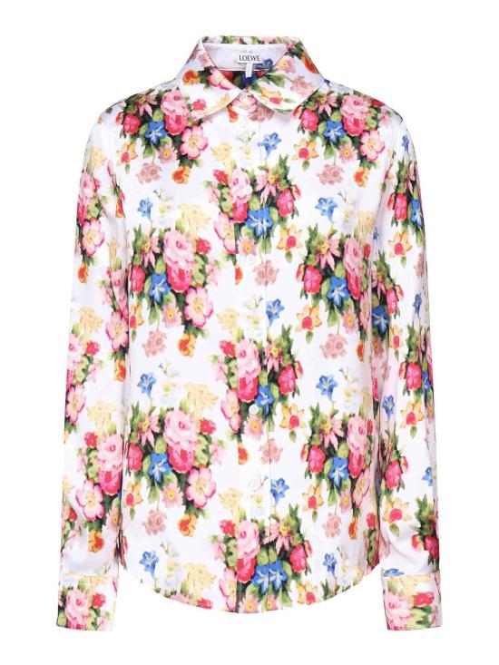  로에베 블라우스 S540Y05XAV9616 Multicolour