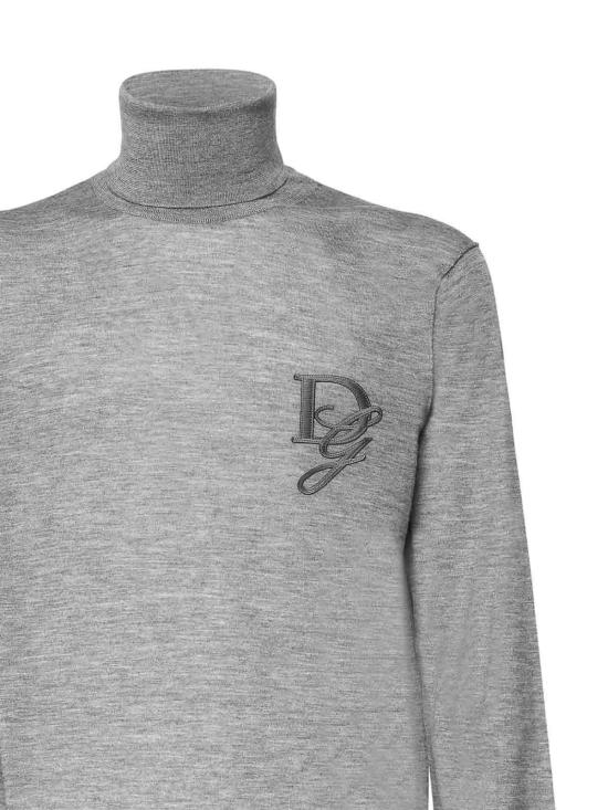 25FW 돌체앤가바나 터틀넥 GXW05ZJAWXRN0038 Grey - DOLCE & GABBANA