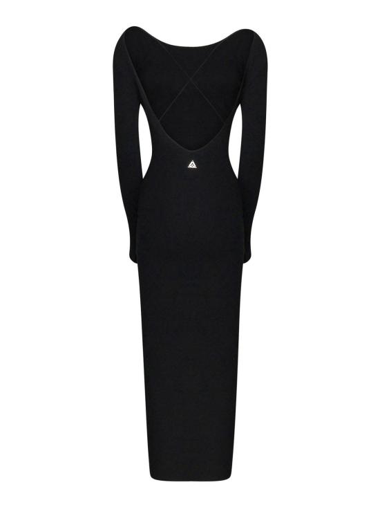 25FW 아켑 롱 원피스 VSKD07010 Black - AKEP