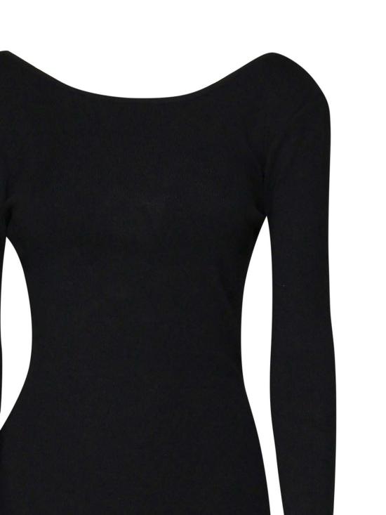 25FW 아켑 롱 원피스 VSKD07010 Black - AKEP