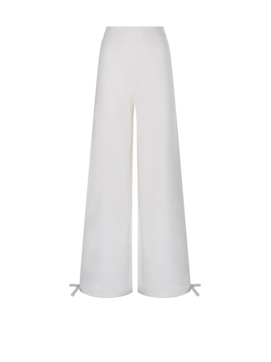 25FW 막스마라 스트레이트 팬츠 2521336011600 001 BIANCO