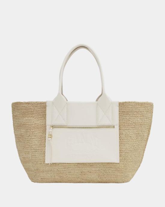 25SS 가니 숄더백 A6824 135 Egret