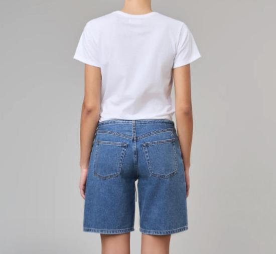  스틸히어 데님 숏팬츠 스틸 히어 뉴욕 쿨 반바지 - STILL HERE