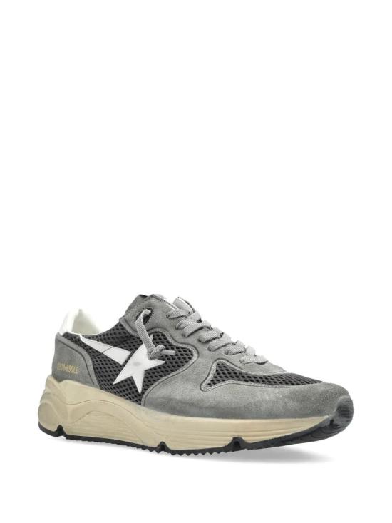 25FW 골든구스 러닝 솔 스니커즈 GMF00126F007576 35933 GREEN GREY WHITE - GOLDEN GOOSE